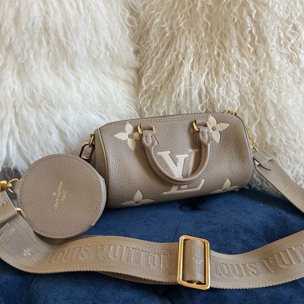 Louis Vuitton Papillon BB Monogram Empreinte Shoulder Bag